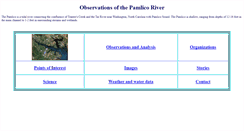 Desktop Screenshot of pamlicoriver.org