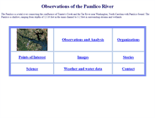 Tablet Screenshot of pamlicoriver.org